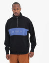 Obey Ian Mock Neck Zip - Black
