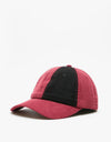 Butter Goods Fractions 6 Panel Cap - Wine/Corduroy