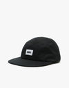 Obey Bold Label Organic 5 Panel Cap - Black