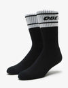 Obey Cooper II Socks - Black/White