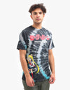 Primitive x Sailor Moon Spiral Tie-Dye T-Shirt - Black