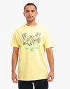 Butter Goods Easy Listening T-Shirt - Banana