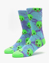 RIPNDIP We Out Here Socks - Purple Tie Dye