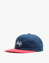HUF Haze Contrast 6 Panel Cap - French Navy