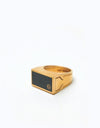 HUF Circle H Stash Ring - Gold