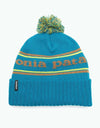 Patagonia Powder Town Beanie - Park Stripe/Crater Blue