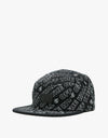 Vans Davis 5 Panel Cap - Black Dimension