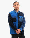 HUF Cord Block L/S Overshirt - French Navy