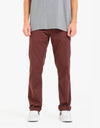Volcom Frickin Modern Stretch Chino - Mahogany