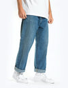 Carhartt WIP Smith Pant - Blue (Mid Worn Wash)