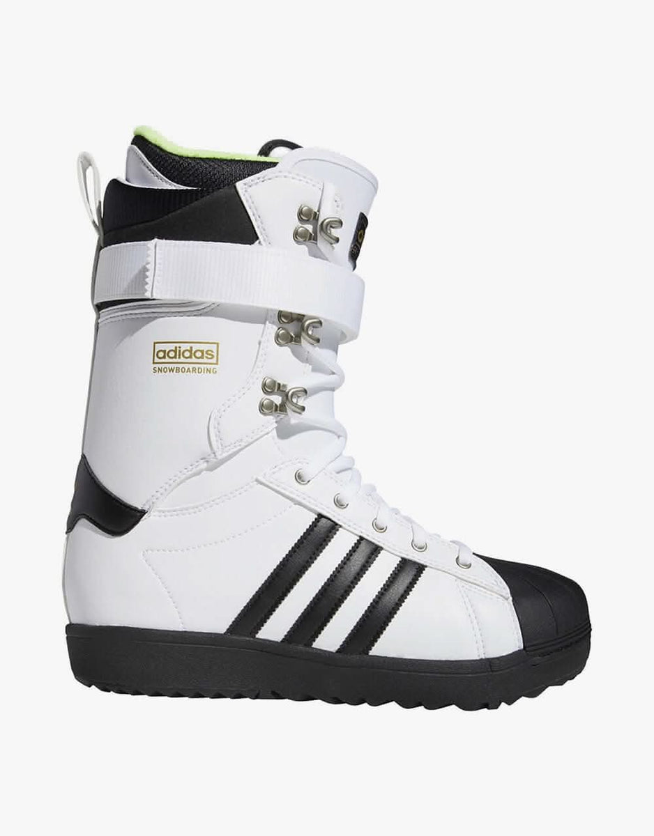 adidas Superstar ADV 2021 Snowboard Boots White Core Black Gold Meta