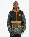 Airblaster Trenchover Snowboard Jacket - OG Dino Gold
