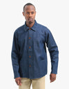 Uskees Lot #3001 L/S Overshirt - Rinsed