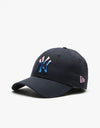 New Era 9Forty New York Yankees Infill Cap - Navy/Pink
