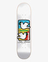 Almost Skateistan Double Doves R7 Skateboard Deck - 7.75"