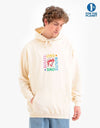 Route One Dave Pullover Hoodie - Vanilla Milkshake