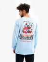 Route One Patience Long Sleeve T-Shirt - Light Blue