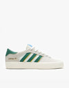 adidas Matchbreak Super Skate Shoes - Crystal White/Collegiate Green/C