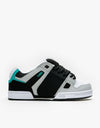 DVS Celsius Skate Shoes - Black/Charcoal/White Nubuck