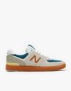 New Balance AC 574 Skate Shoes - Brown/Purple