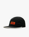 Butter Goods Equipment 5 Panel Cap - Black