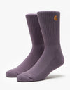 Carhartt WIP Chase Socks - Provence/Gold