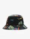 Carhartt WIP Beach Bucket Hat - Beach Print/Black