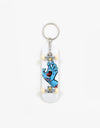 Santa Cruz Screaming Hand Fingerboard Keychain - White