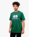 Butter Goods World Peace T-Shirt - Forest Green