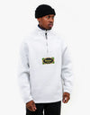 Butter Goods Crest 1/4 Zip Pullover - Ash Grey