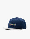 DC All Caps Snapback Cap - Black Iris