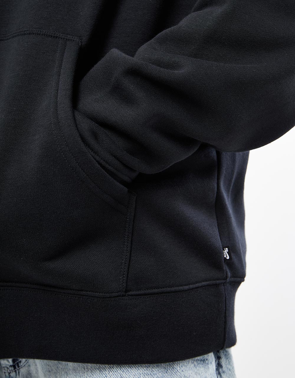 Nike SB Icon Essential Pullover Hoodie - Black/White