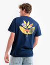 Magenta Beach Club T-Shirt - Navy