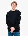 Globe Traveller Crew - Black