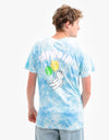 RIPNDIP Drifting Away T-Shirt - Blue Tie Dye