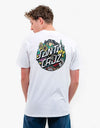 Santa Cruz Dressen Pup Dot T-Shirt - White