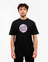 Santa Cruz Scales Dot T-Shirt - Black