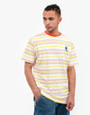 Santa Cruz Mini Hand Stripe T-Shirt - White