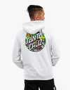 Santa Cruz Dressen Pup Dot Pullover Hoodie - Athletic Heather