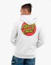 Santa Cruz Classic Dot Zip Hood - Athletic Heather