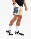 Welcome Soft Core Printed Short - Cloud Dye/Black