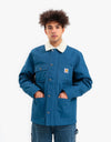 Carhartt WIP Fairmount Coat - Prussian Blue (Rigid)