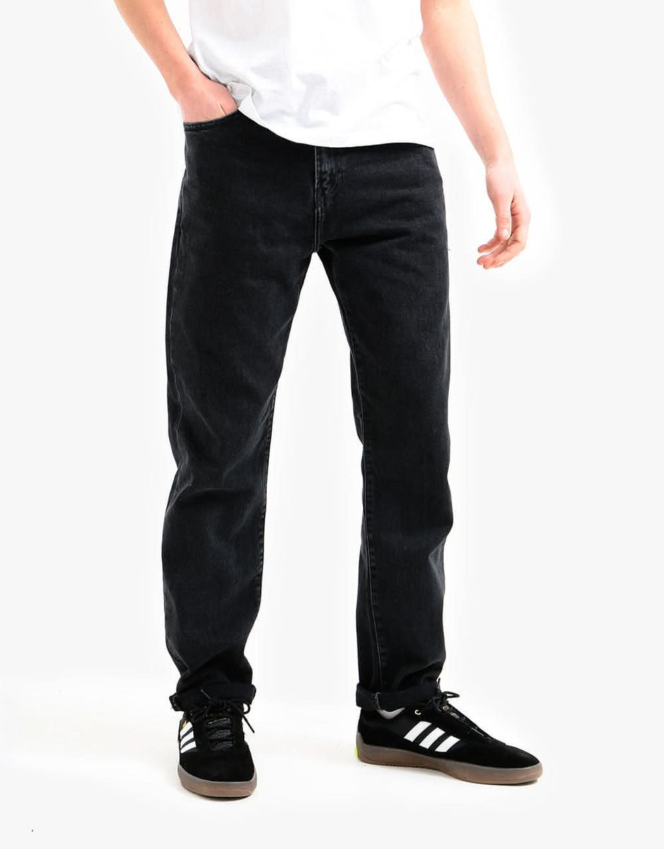 carhartt pontiac pant black stone washed