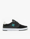 DC Plaza TC Skate Shoes - Black/Turquoise
