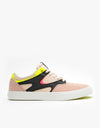 DC Kalis Vulc Skate Shoes - Fluorescent Pink/White