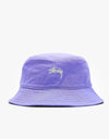 Stüssy Stock Bucket Hat - Violet