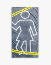 Girl Super Chill Beach Towel - Black
