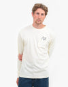 RIPNDIP Lord Nermal L/S Pocket T-Shirt - Natural