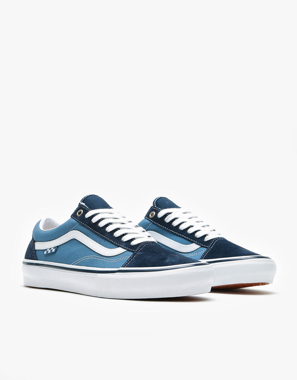 Vans Skate Old Skool Shoes - Navy/White