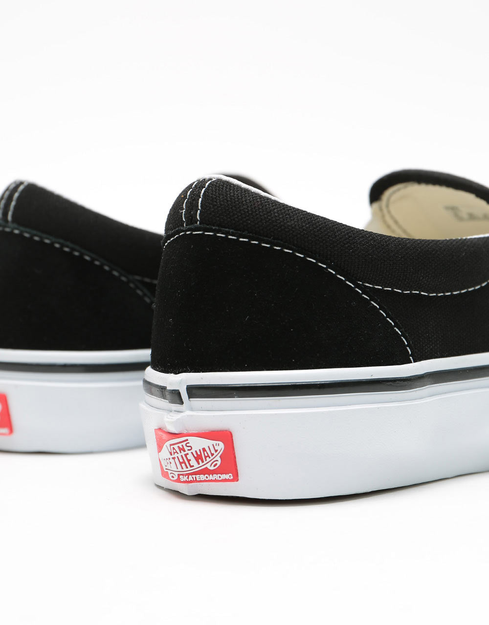 Vans Skate Slip-On Shoes - Black/White